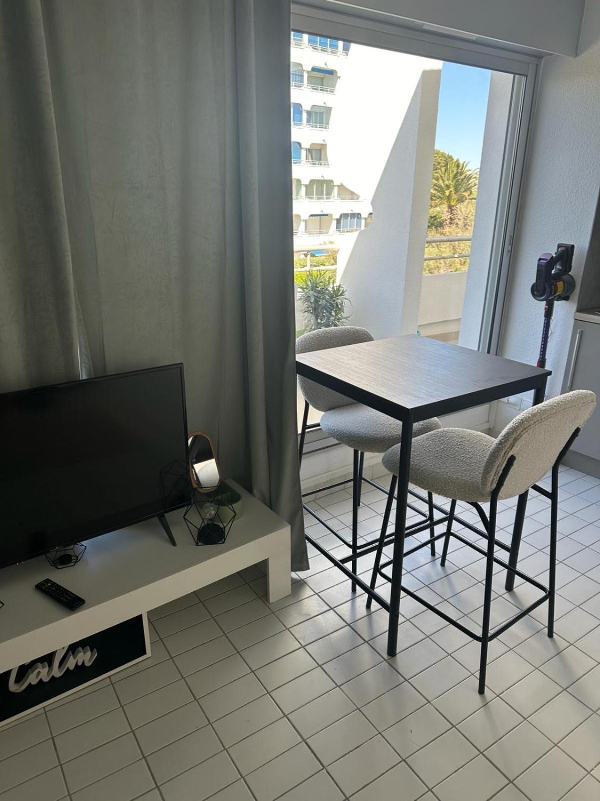 Studio Premiere Ligne Mer Parking La Grande-Motte Exterior foto