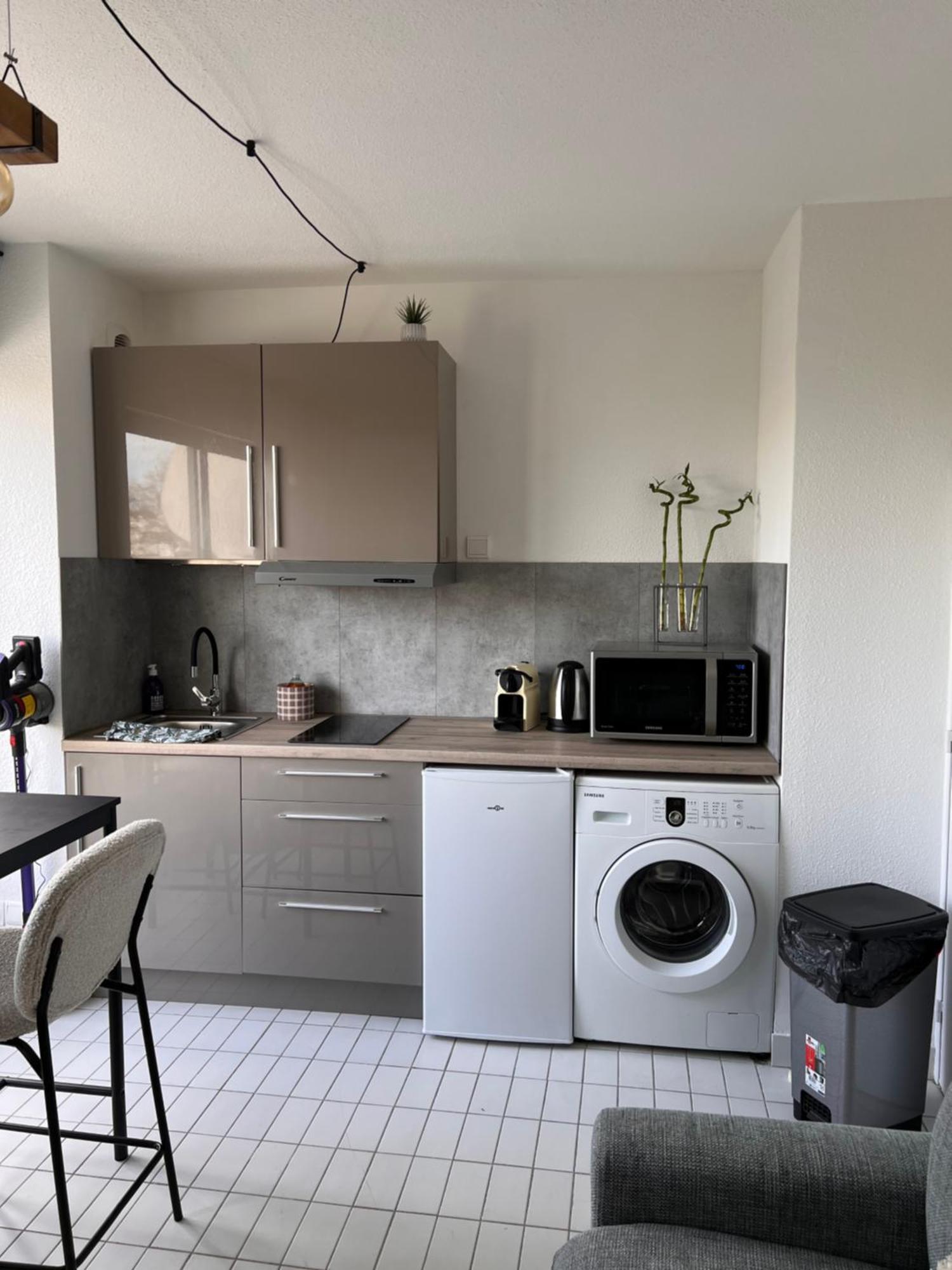 Studio Premiere Ligne Mer Parking La Grande-Motte Exterior foto
